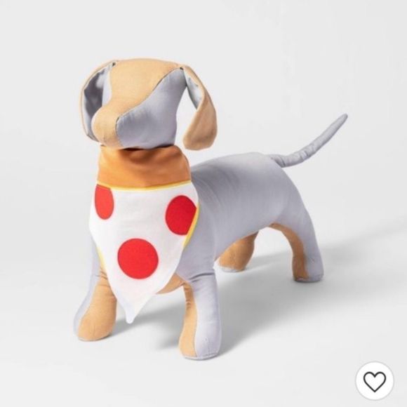 Pizza Bandana Pet Collar Slide NEW - Picture 1 of 7